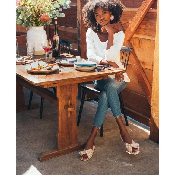 Tuckernuck White Off-Shoulder Blouse - Picture 6 of 8